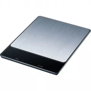 Báscula de cocina Beurer KS 34 XL acero inoxidable, capacidad 5 kg, precisión 1 g
