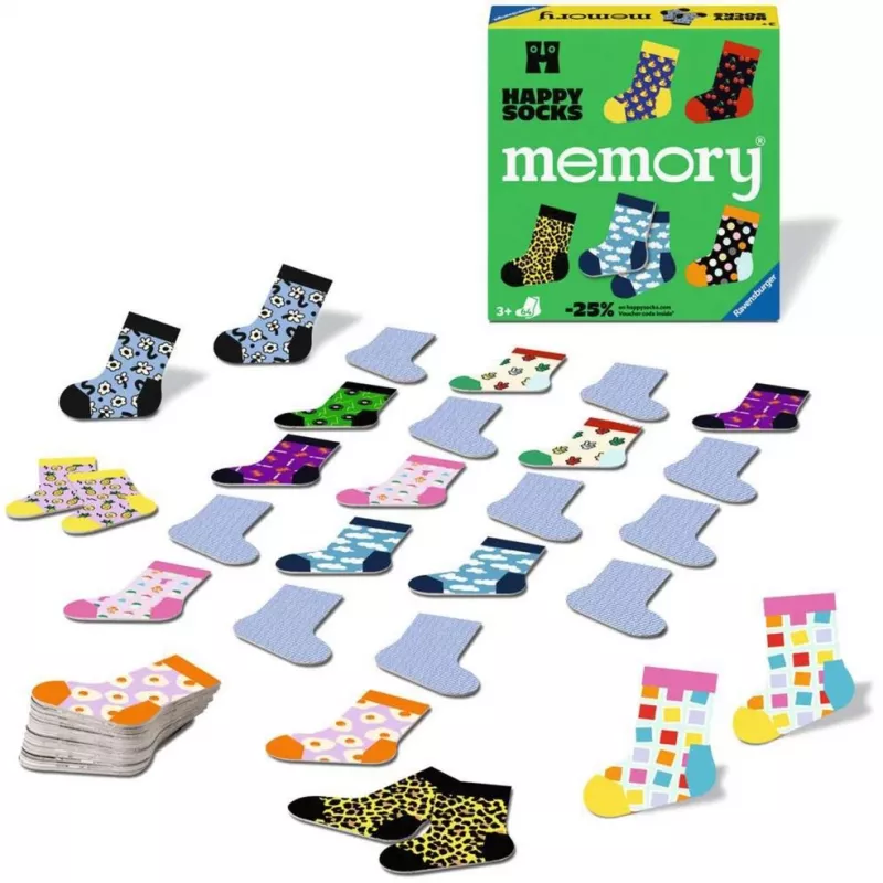 memory Happy Socks, juego de memoria
