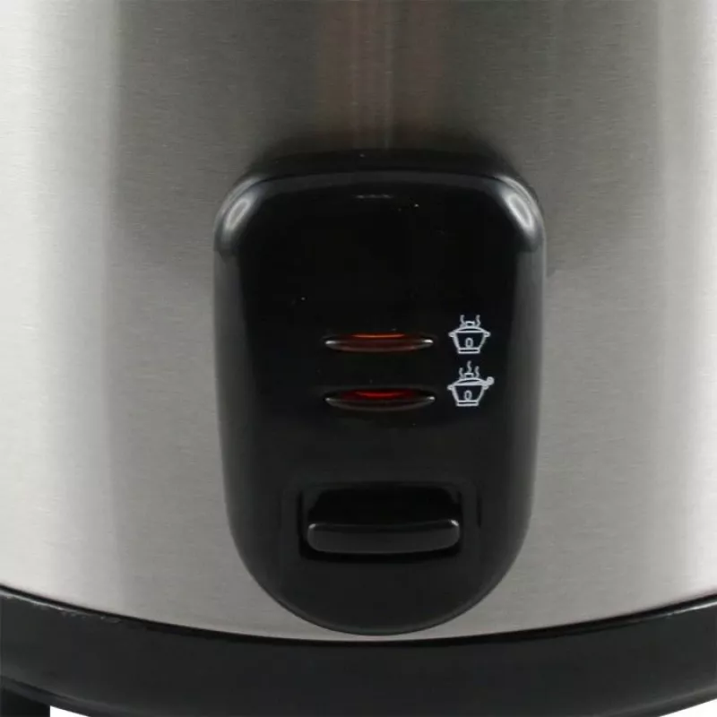 Emerio RCE-110118, negro, acero inoxidable, 1,5 l, 500 W, 265 mm, 240 mm, 263 mm