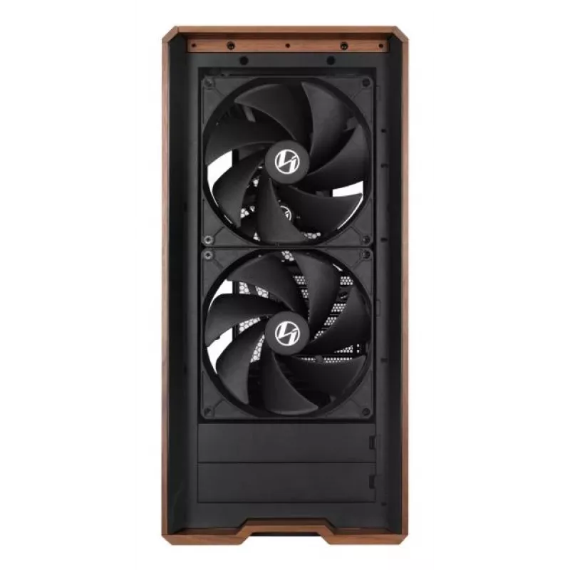 Caja de PC Lian Li Lancool LAN217X Midi Tower Negra, Madera