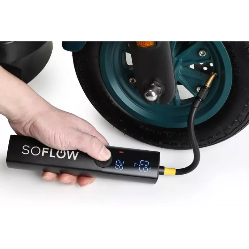 SoFlow Pump n Drive Bomba de aire manual, negro (700.100.09)