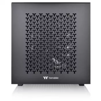 Caja de PC Thermaltake Divider 200 TG Air Micro Tower negra