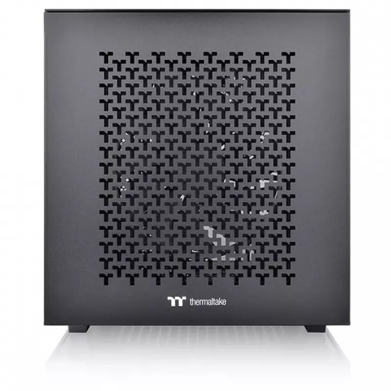 Caja de PC Thermaltake Divider 200 TG Air Micro Tower negra
