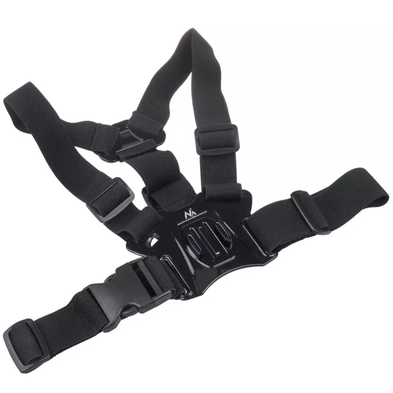 Correa deportiva MACLEAN MC-445 — soporte pectoral universal para teléfonos, cámaras y GoPro