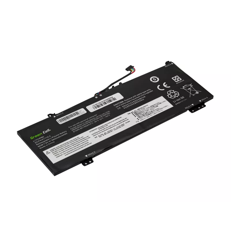 Batería GREEN CELL L17C4PB0 7,6V 5800mAh para Lenovo IdeaPad 530S Yoga 530