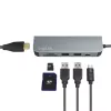 LogiLink UA0343 hub multipuerto USB-C aluminio USB 3.2 2nd Gen Mult