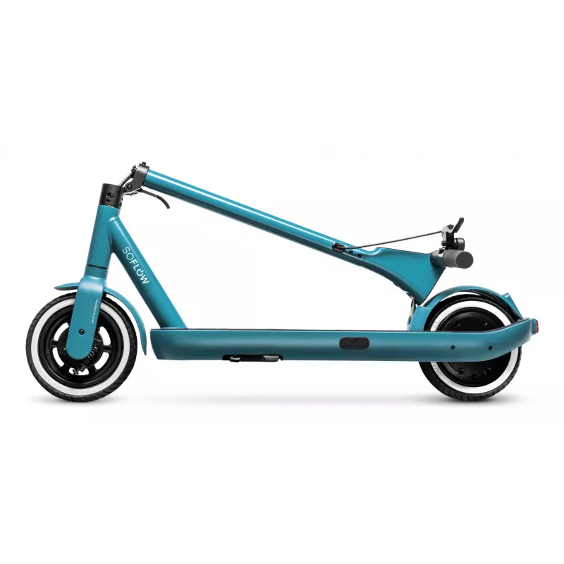 Patinete eléctrico soflow ag SO ONE + — 22 km/h, 7,8 Ah (374,4 Wh), 500 W, 17 kg, verde