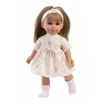Muñeca Llorens Elena 35 cm — rasgos realistas, cuerpo blando