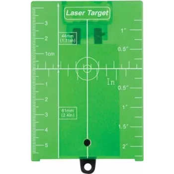 MAKITA LE00823195 - Placa de marcado compatible con nivel láser de líneas cruzadas a batería y láser verde (magnética) (LE00823195)