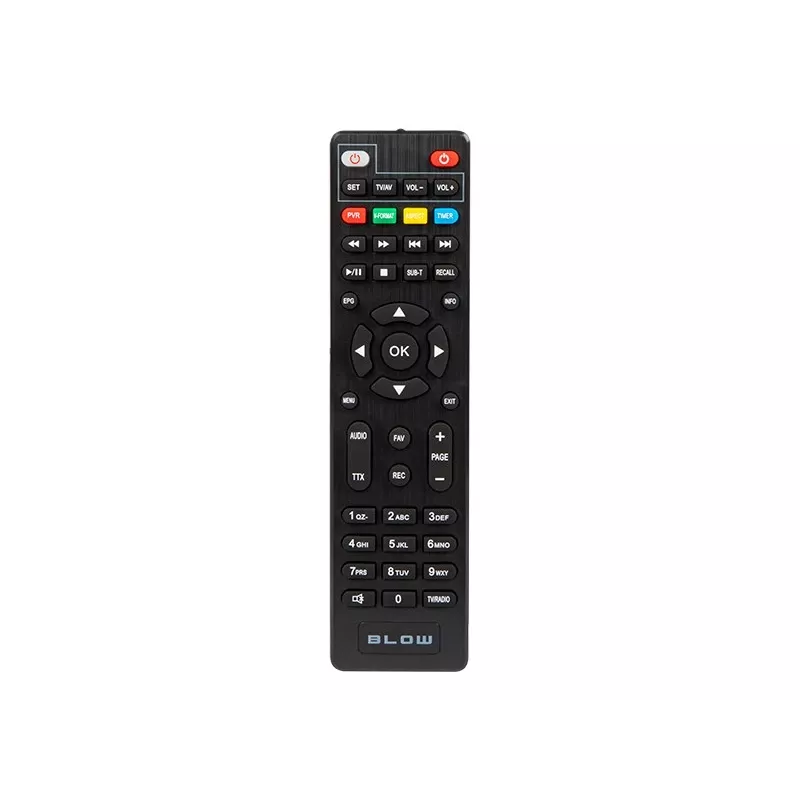 Sintonizador de TV digital BLOW 4625FHD DVB-T2 H.265 Receptor terrestre, HDMI, USB, SCART, Ethernet, S/PDIF