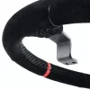 Asetek SimSports aro de volante, rebajado, 340 mm - negro, cuero aterciopelado