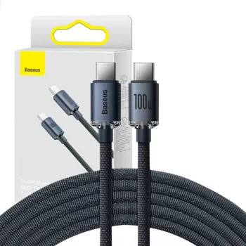 Cable USB Baseus CAJY000701 2 m USB C negro 0,48 Gbit/s