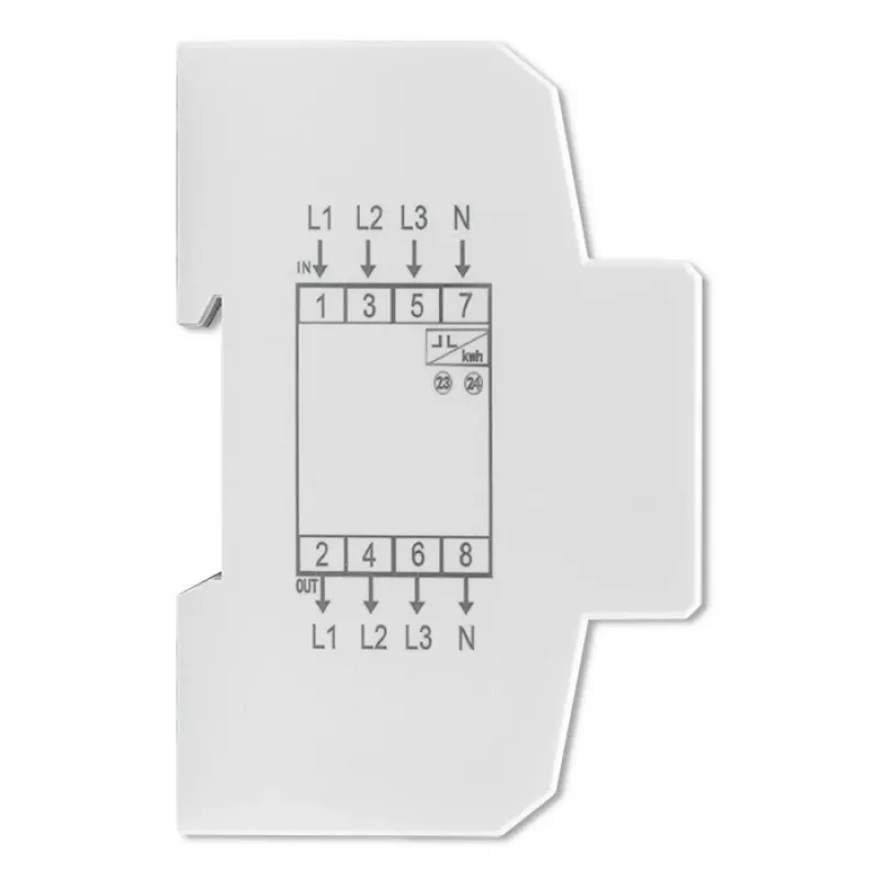 Contador electrónico trifásico QOLTEC 50992 400V 100A