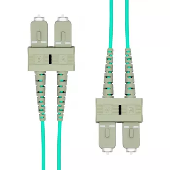 Fibra óptica SC-SC UPC OM4 dúplex MM