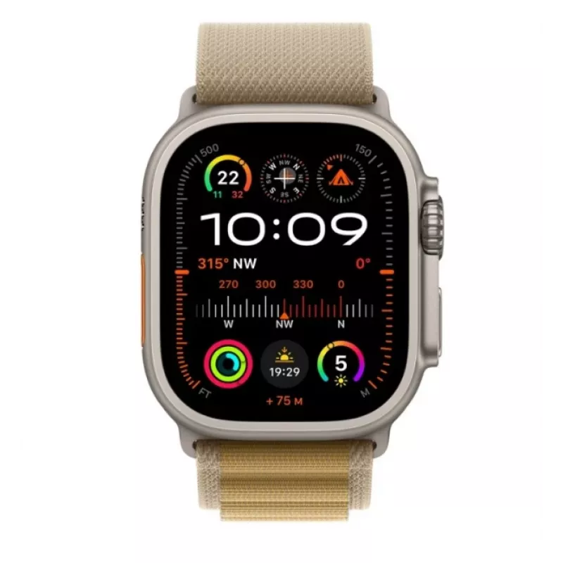 Smartwatch Apple MX4H3UL/A 49 mm GPS Always-On Retina Display Natural Titan