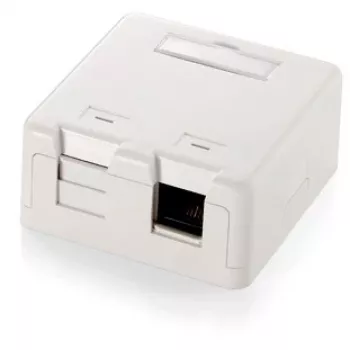 Caja de superficie para 2 conectores Keystone Equip 125122