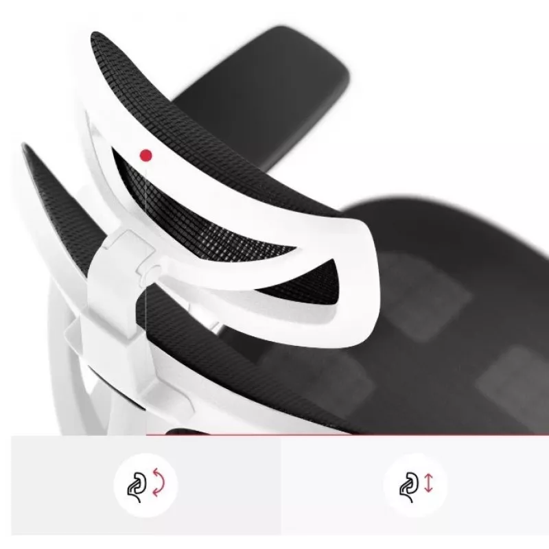 Silla gaming Diablo V-BASIC blanca y negra