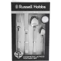 Cubertería Russell Hobbs RH01519EU7 16 piezas diseño geométrico, acero inoxidable