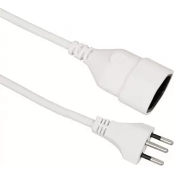 VALUE Cable de extensión tipo J CH. M/H. Blanco 3,0m - Cable - Cable de extensión