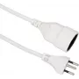 VALUE Cable de extensión tipo J CH. M/H. Blanco 3,0m - Cable - Cable de extensión