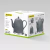 Hervidor de agua Maestro MR-077, 1,5 L, 1500 W, carcasa de cerámica, gris