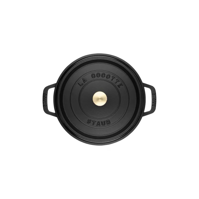 Olla de asar ZWILLING 40500-281-0 6,7 L hierro fundido negro