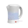 Hervidor eléctrico LAFE LAFCZA45865, acero inoxidable, 0,6 L, 600 W, gris claro, tapa con cierre abatible