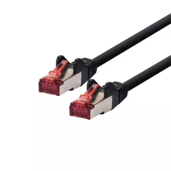 Cable de red LOGON TCR66SS150BL Cat6 SF/UTP (S-FTP) RJ-45–RJ-45 15 m negro