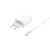 Cargador inalámbrico Belkin BoostCharge WIZ029VFWH carga rápida USB Type-C de interior