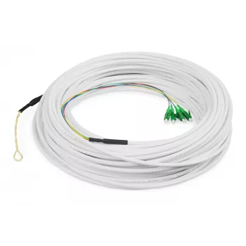 Cable de acometida FTTH Digitus Monomodo 4 fibras 30 m LC/APC