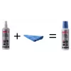 Paños y líquido de limpieza de equipos ActiveJet AOC-269, paño de microfibra 200x200 mm, spray 250 ml, 2 uds.