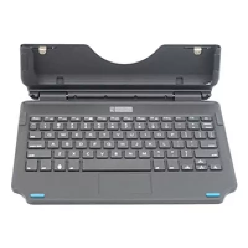 Gamber-Johnson 7160-1872-00 teclado para dispositivo móvil QWERTY inglés US Pogo Pin negro