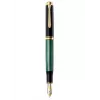 Pelikan Souverän 1000, negro, verde, punto medio, ambidiestra, Alemania, 1 ud.