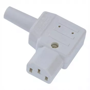 Conector de corriente C13 Bachmann 915.970 Gris