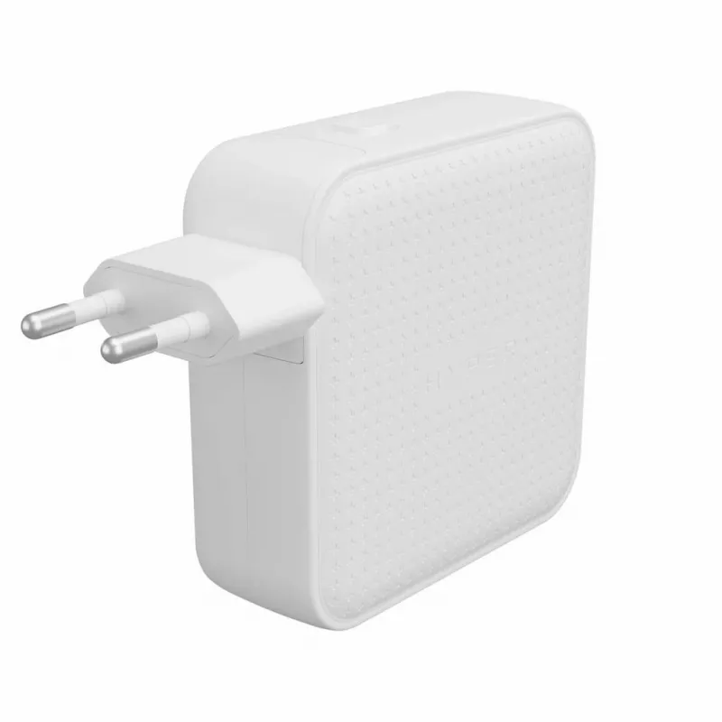 Hyper HyperJuice cargador de viaje USB-C GaN de 100W 3C+1A - blanco (HJ1002WHWWGL)