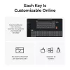 Teclado inalámbrico Q3 Max RGB/CARBON negro Q3M-M4 Keychron