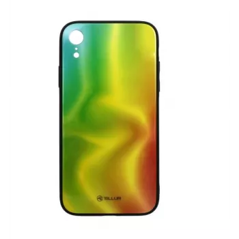 Protector de pantalla Tellur Cover Glass print para iPhone XR — cristal templado con impresión decorativa