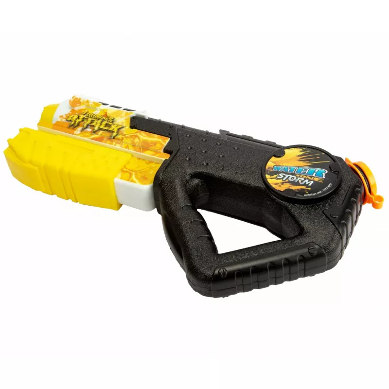 Pistola de agua Simba‑Dickie Storm Blaster 3000 — pistola de agua compacta, diseño con depósito de espuma