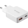 Cargador USB Voltcraft UC-1C1A45W01 USB-C USB-A carga rápida PD 3.0 Blanco (VC-17009805)
