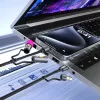 4smarts juego de cables USB-C 4 en 1 Explorer, 60 W, 1 m, negro