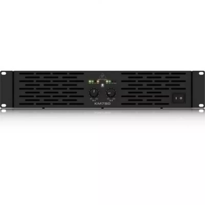 Amplificador de audio Behringer KM750 2.1 canales negro