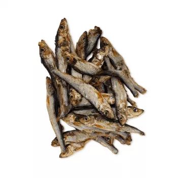 Snack para perros UNISZKI espadín deshidratado 40 g – snack de pescado monoproteico monocomponente para perros, apto para todas las razas