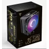 MODECOM Volcano 0C T102 LCD ARGB disipador de CPU por aire 12 cm negro