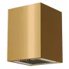 Campana extractora MAAN Ponza Mini WPB 430 — Carcasa de acero, brillo dorado, control electrónico, mando a distancia, Ø300 mm, altura 400 mm