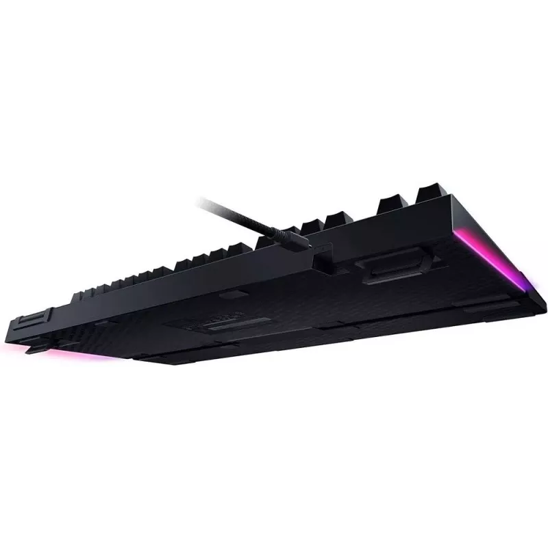 Razer BlackWidow V4 Teclado mecánico para gaming, Green Switch, distribución US, con cable, Negro