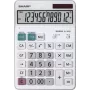 Sharp EL-340W Calculadora de sobremesa con pantalla blanca