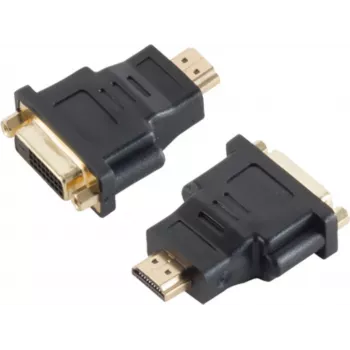 Conector S/CONN HDMI - DVI-D negro CO 77400 ShiverPeaks