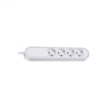 Alargador de corriente Bachmann SMARTLINE 1,5 m 4 tomas de corriente AC para interior negro