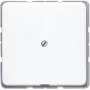 JUNG CD 590 A WW salida de cable con alivio de tensión, blanco