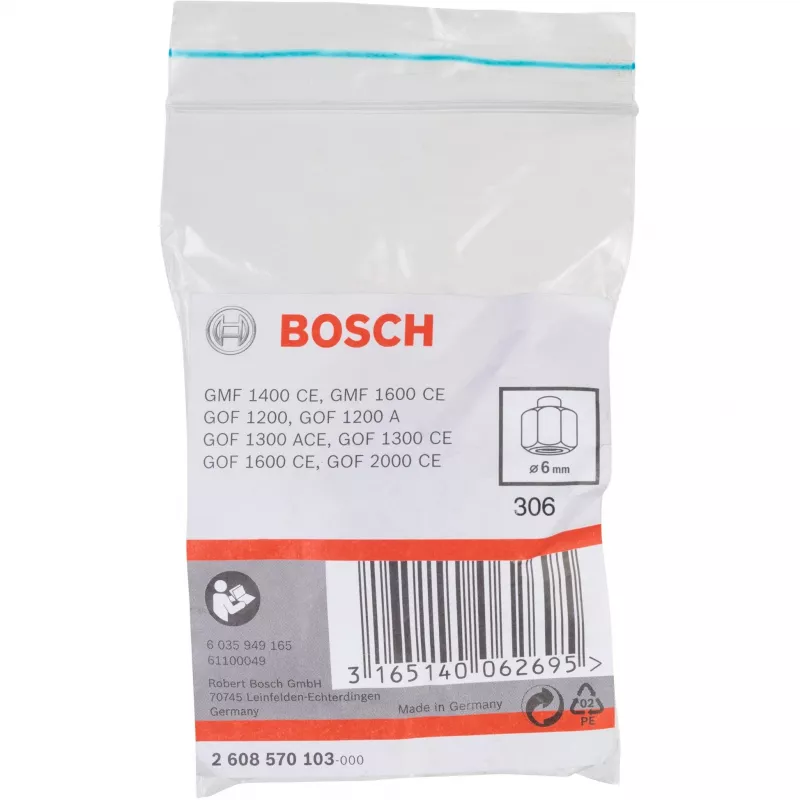 Pinzas de apriete Bosch 2608570103 diámetro 6 mm